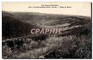 Bild des Verkufers fr Carte Postale Ancienne Alpes Mancelles St leonard des Bois Valle de misere zum Verkauf von CPAPHIL