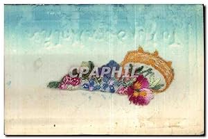 Seller image for Carte Postale Ancienne Fantaisie Dcor brod To my dear mother for sale by CPAPHIL