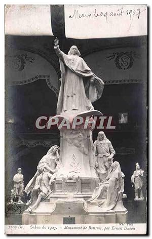 Seller image for Carte Postale Ancienne Salon de 1907 Monument de Bossuet par Ernest Dubois Meaux for sale by CPAPHIL