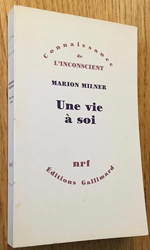 Seller image for Une vie  soi for sale by Les Livres du Pont-Neuf