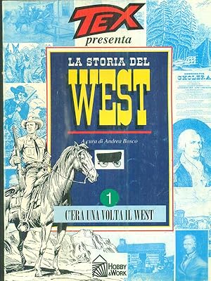 Bild des Verkufers fr Tex Presenta La storia del west 1 zum Verkauf von Librodifaccia