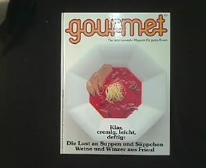 Gourmet. Nr. 43. Das internationale Magazin für gutes Essen. Frühjahr 1987.