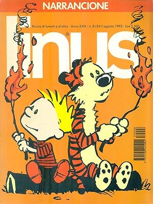 Linus. Anno XXIX n. 8 (341) Agosto 1993