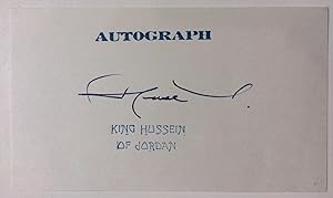 Signed Autograph Card