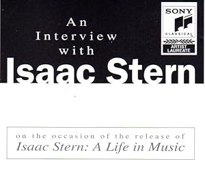 An Interview with Isaac Stern [CD - COMPACT DISC]