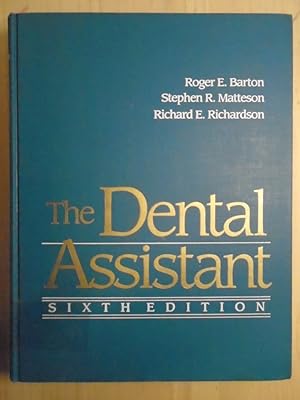 Seller image for The Dental Assistant for sale by Archives Books inc.