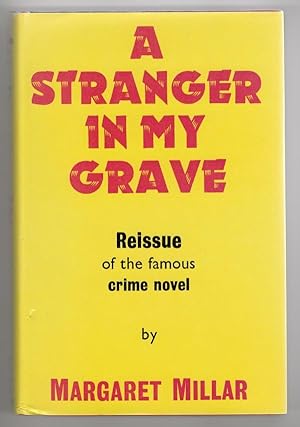 Seller image for A Stranger in My Grave by Margaret Millar (File Copy) for sale by Heartwood Books and Art