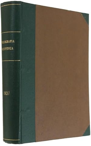 BIBLIOGRAFIA ORTOPEDICA. Anno XX - 1937. Annata completa.: