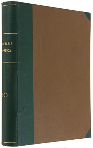 BIBLIOGRAFIA ORTOPEDICA. Anno XIX - 1936. Annata completa.: