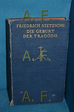 Image du vendeur pour Die Geburt der Tragdie,Schriften der Frhzeit (Dnndruckausgabe) mis en vente par Antiquarische Fundgrube e.U.