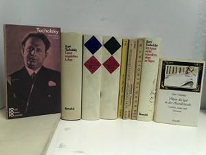 Konolut von 10 Bänden + 1 Biografie: Klaus-Peter Schulz Biografie Tucholsky, Unser ungelebtes Leb...