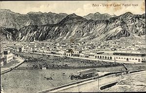 Immagine del venditore per Ansichtskarte / Postkarte Aden Jemen, View of Camel Market Town venduto da akpool GmbH