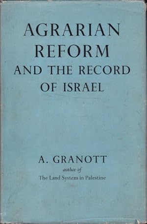 Agrarian Reform and the Record of Israel