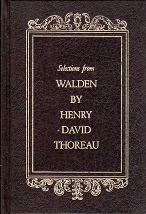 Seller image for Selections from Walden: By Henry David Thoreau for sale by Goulds Book Arcade, Sydney