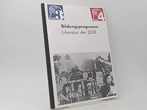 Seller image for Bildungsprogramm. Literatur der DDR. for sale by Antiquariat Kelifer