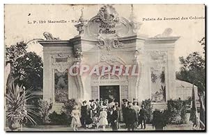 Seller image for Marseille - Exposition Coloniale - Palais du Journal - Carte Postale Ancienne for sale by CPAPHIL