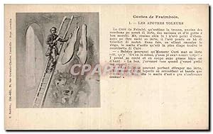Carte Postale Ancienne Contes de Fraimbois Les apotres voleurs