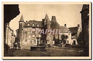 Seller image for Salers - La Grande Place - Maison Sevestre - Carte Postale Ancienne for sale by CPAPHIL