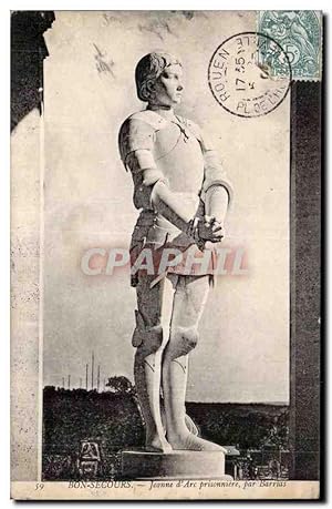 Immagine del venditore per Carte Postale Ancienne Bon Secours Jeanne d'arc prisonniere par Barrias venduto da CPAPHIL