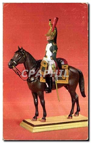 Seller image for Carte Postale Ancienne Militaria Dragon de la garde imperiale Marechal des Logis Chef for sale by CPAPHIL