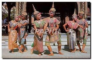 Bild des Verkufers fr Carte Postale Semi Moderne Thailand Thailande The Tepbanterng Dance Bangkok zum Verkauf von CPAPHIL