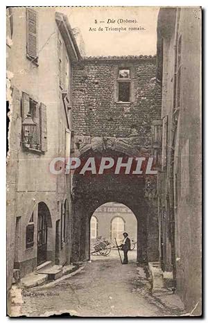 Carte Postale Ancienne Die Arc de triomphe romain