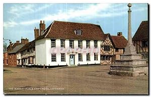 Image du vendeur pour Angleterre - England - Lavenham - Suffolk - The Market Place and Cross - Carte Postale Semi Moderne mis en vente par CPAPHIL