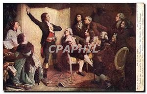 Image du vendeur pour Carte Postale Ancienne Muvee de Louvre Rouget De Lisle Revolution franaise 1789 Musee du Lovre Paris La Marseillaise mis en vente par CPAPHIL