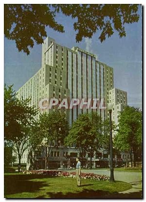 Carte Postale Ancienne Laurentien Hôtel Montreal Canada