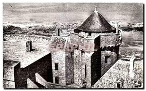 Bild des Verkufers fr Carte Postale Ancienne Saint Malo Cite Corsaire Le Petit Donjon zum Verkauf von CPAPHIL