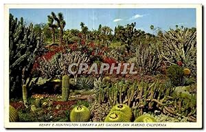 Seller image for Carte Postale Ancienne San Marino california THe Cactus Garden for sale by CPAPHIL