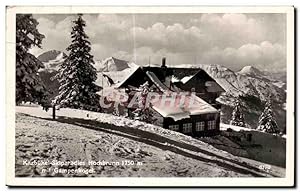 Bild des Verkufers fr Carte Postale Ancienne Kitzbuhel skiparadies hochbrunn mit Gampenkogel zum Verkauf von CPAPHIL