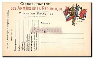 Image du vendeur pour Carte de Correspondance des Armees Carte en Franchise neuve Militaria mis en vente par CPAPHIL