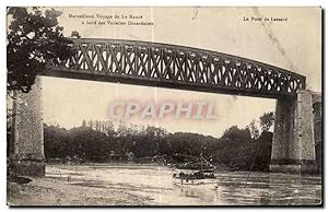 Image du vendeur pour Carte Postale Ancienne Merveilleux Voyage de La Rance a bord des Vedettes Dinardaises Le Pont de Lessard mis en vente par CPAPHIL