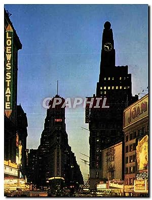 Carte Postale Ancienne Times Square TImes Square known throughtout the World