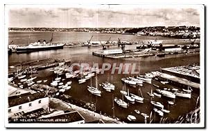 Angleterre - England - Jersey - St Helier's Harbour - Carte Postale Ancienne