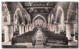 Bild des Verkufers fr Carte Postale Ancienne Selborne Church zum Verkauf von CPAPHIL