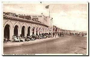 Seller image for Carte Postale Ancienne Bournemouth The Cloisters promenade for sale by CPAPHIL