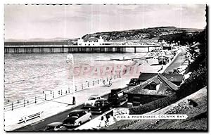 Carte Postale Ancienne Pier & Promenade Colwyn Bay
