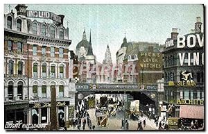 Carte Postale Ancienne Ludgate Hill London