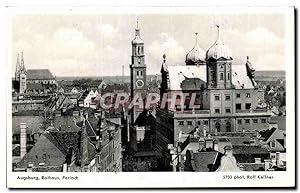 Bild des Verkufers fr Carte Postale Ancienne Augsburg Rathaus Perlach zum Verkauf von CPAPHIL