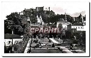 Carte Postale Ancienne Salzburg Mirabellgarten