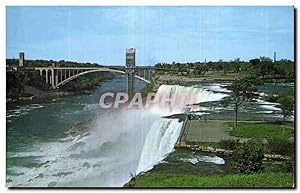 Bild des Verkufers fr Carte Postale Ancienne Amercian Falls Rainbow Bridge zum Verkauf von CPAPHIL