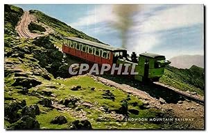 Carte Postale Ancienne Snowdon Mountain Railway