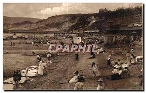 Angleterre - England - The Beach Sandown Isle of Wight - Carte Postale Ancienne