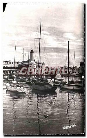 Carte Postale Ancienne Algerie Alger L Amiraute Bateaux