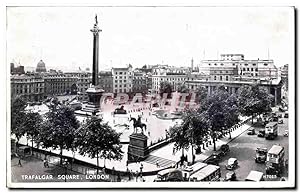 Bild des Verkufers fr Carte Postale Ancienne Trafalgar Square London zum Verkauf von CPAPHIL