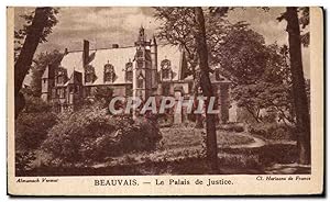 Image du vendeur pour Beauvais - Le Palais de Justice - Carte Postale Ancienne mis en vente par CPAPHIL