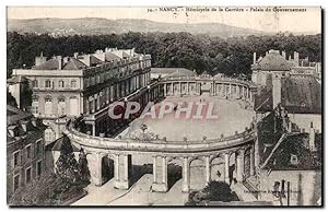 Carte Postale Ancienne Nancy Hemicycle de la Carriere Palais du Gouvernement