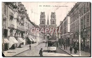 Seller image for Carte Postale Ancienne Orleans La Rue Jeanne d'Arc for sale by CPAPHIL